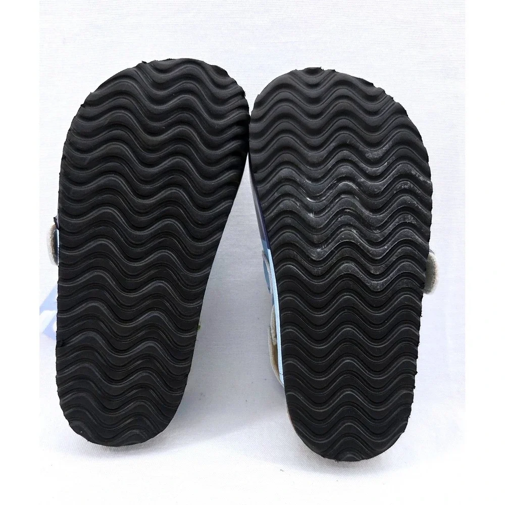 NWT Bluey Toddler Footbed Sandals with 3D Ears - Size 7